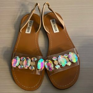 Steve Madden rhinestone sandals